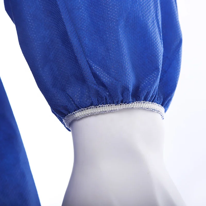 XZB Disposable Protective PPE Coverall Kit with Hood Basic SMS Coverall