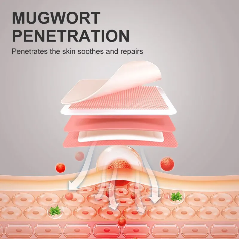 RtopR Wormwood Health Body Detox Foot Patch Effective Improve Sleep Quality Organic Detox Beauty Slimming Feet Cleansing Patch