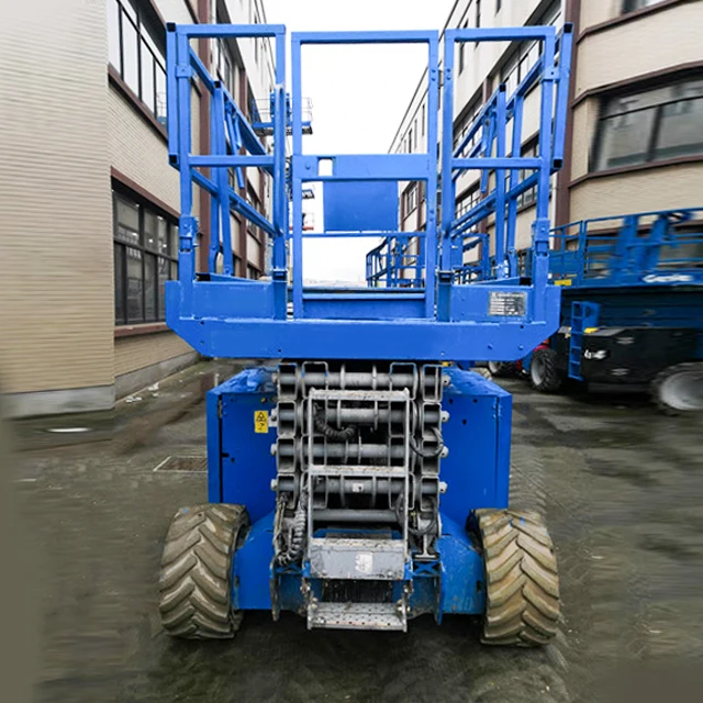 Genie GS-4069 DC 14.30m electric-drive rough terrain slab scissor lift for sale
