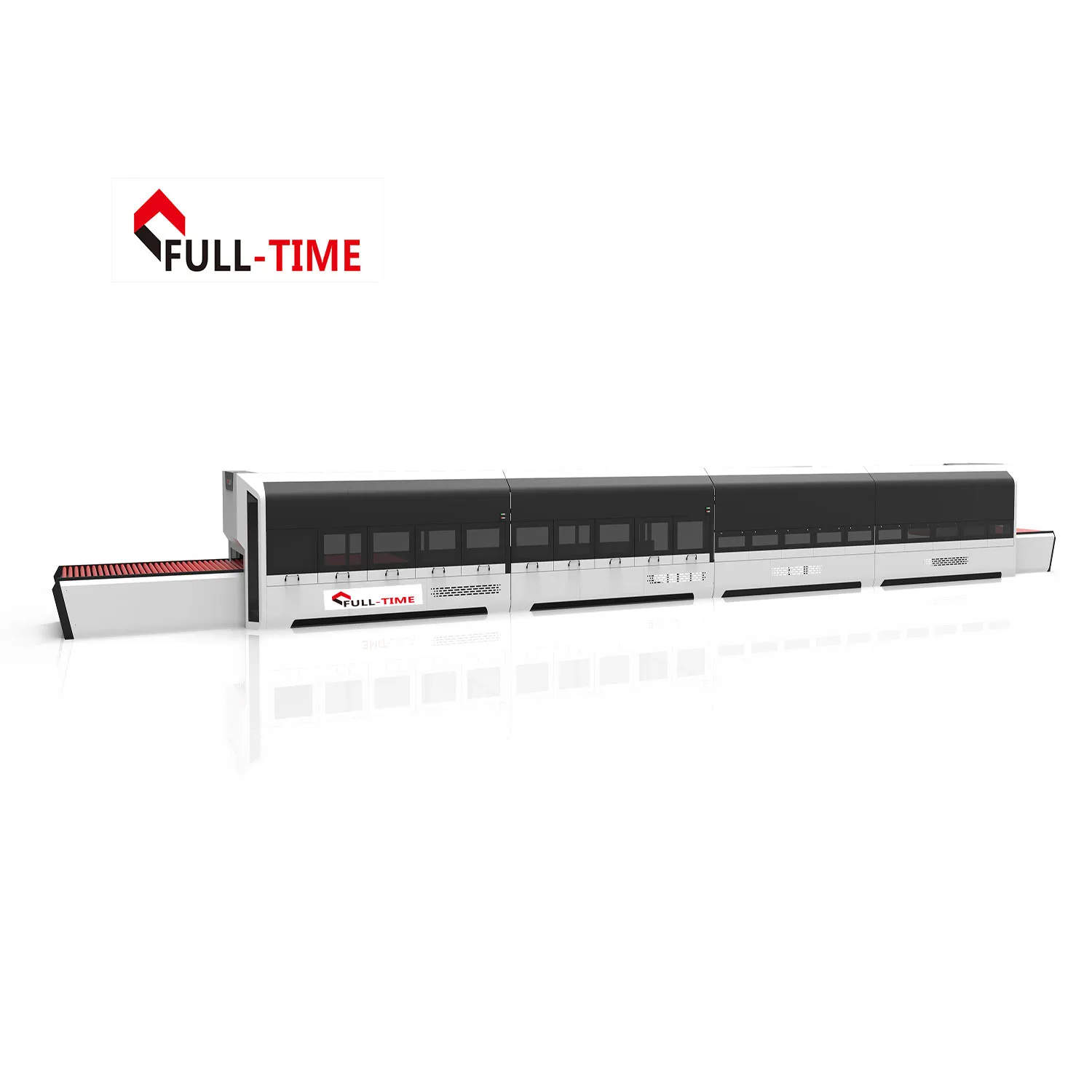 Fuchong FC-LXPG Continuous Flat glass tempering furnace for household appliance high peroduction yield