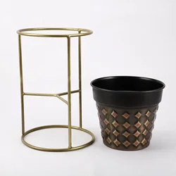 New Design METAL DIAMOND PLANTER WITH STAND Pots for  Planter  Flower with