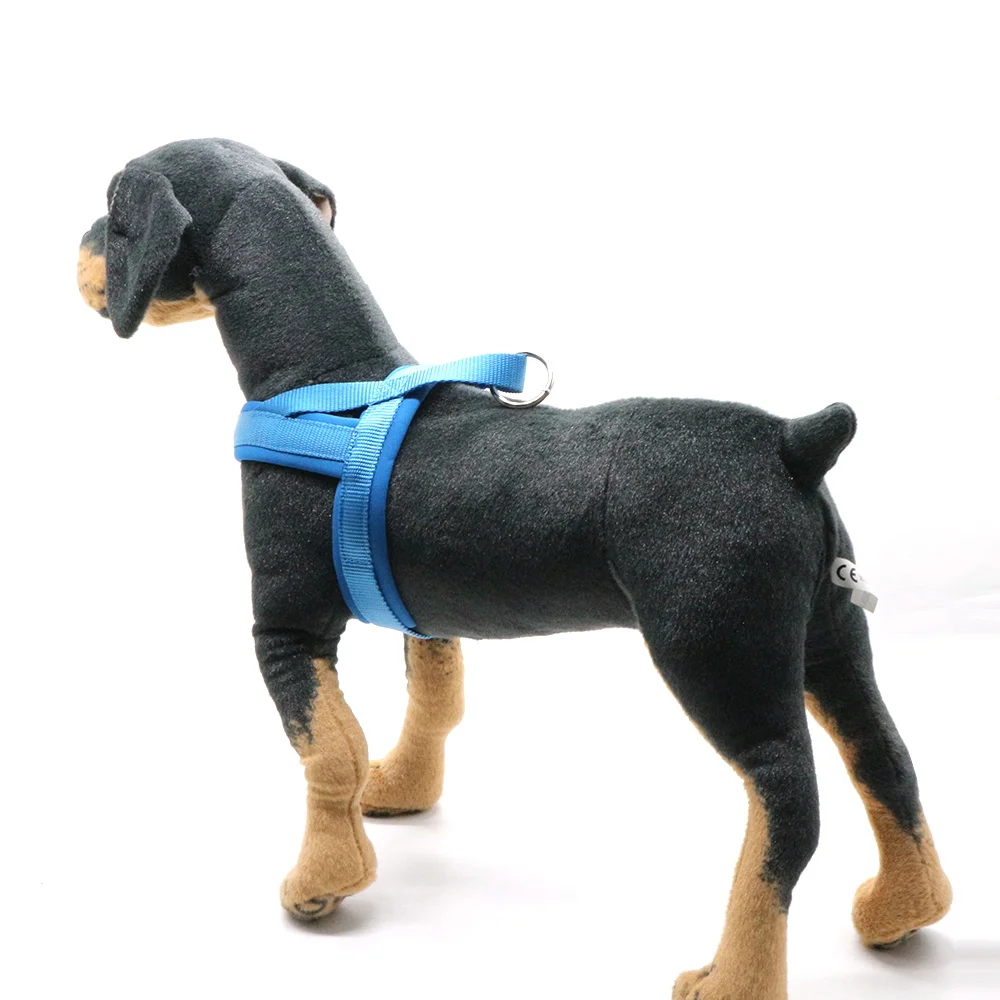 Belt Crown No Pull Simple Dog Harness set  Nylon Tactical Dog Vest Harness