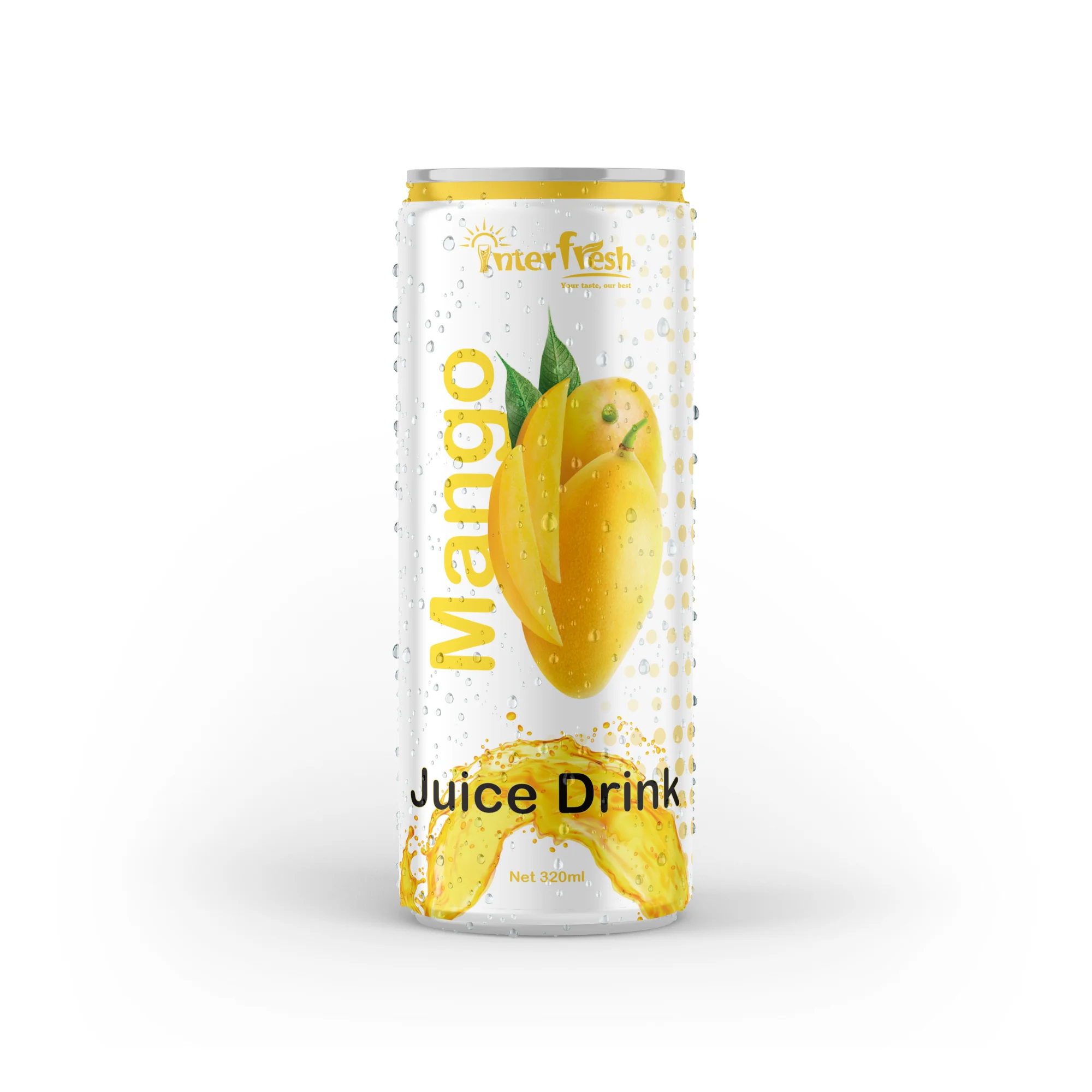 Interfresh Mango Fruit Juice Drink High Quality Pure Fresh Beverage Manufacturer Vietnam Lychee Sugar Dried Best FOB Price