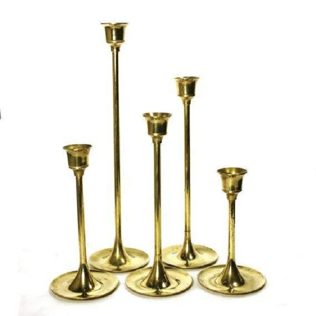 Table Decor Metal Aluminium Wedding Decoration Handmade Candle Stand