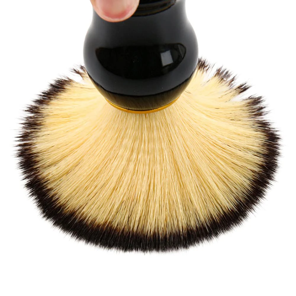 Men Shaving Brush Best Hair Shave Nylon Handle Barber Hair Shaving Brush Badger Shaving Brush