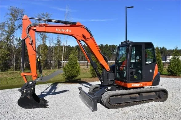 Good Condition Second Hand Machinery 2015 Hydraulic Compact Kubota Excavators KX080-4 For Sale