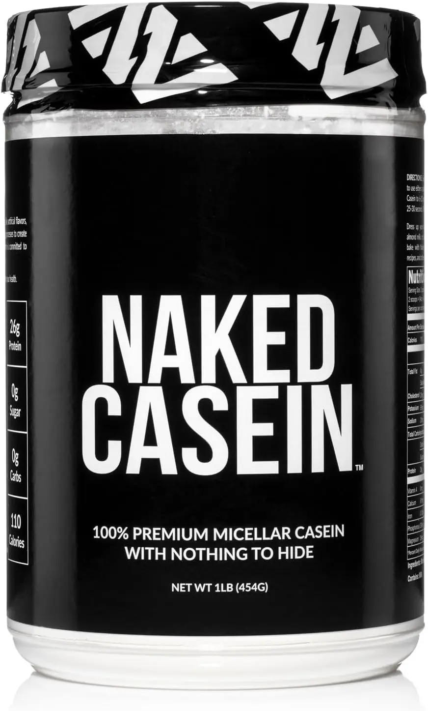 Micellar Casein Protein - Bulk,Gluten Free, Soy Free, Preservative Free - Stimulate Muscle Growth - Enhance Recovery -