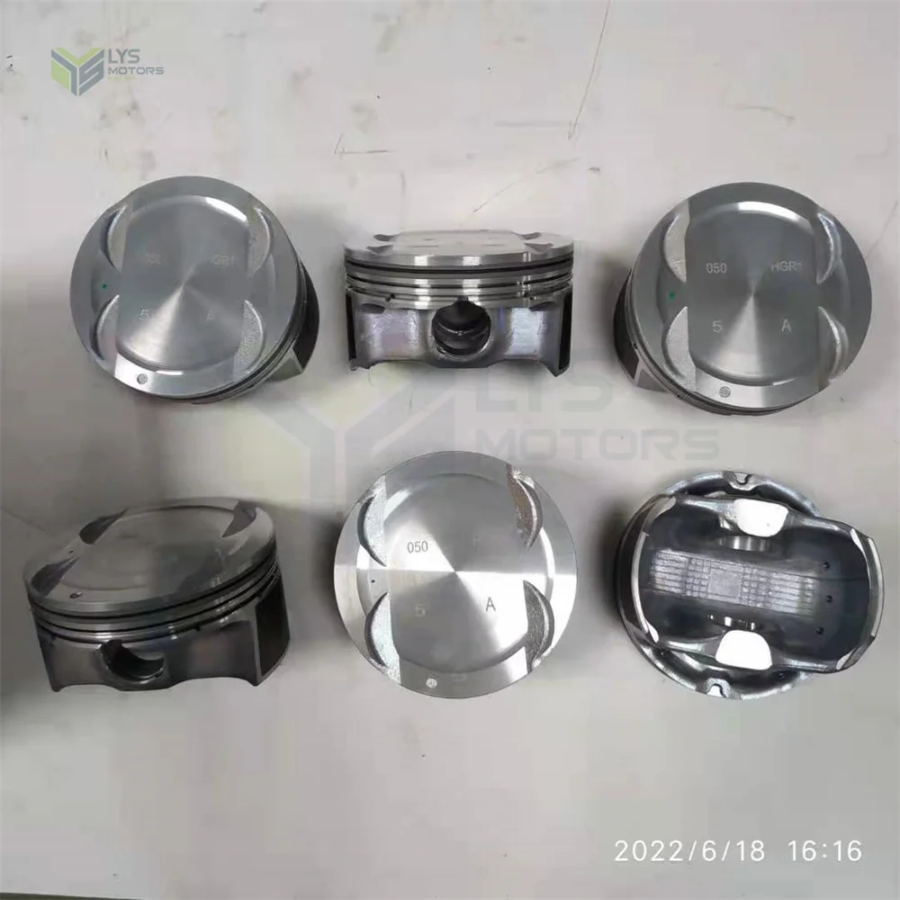 Поршень и кольцо 23041-3CAA1 23410-3CAA1 230413CAA1 234103CAA1 для HYUNDAI KIA Sedona Sorento Azera Santa Fe 3.5L V6 G6DC STD 0,5