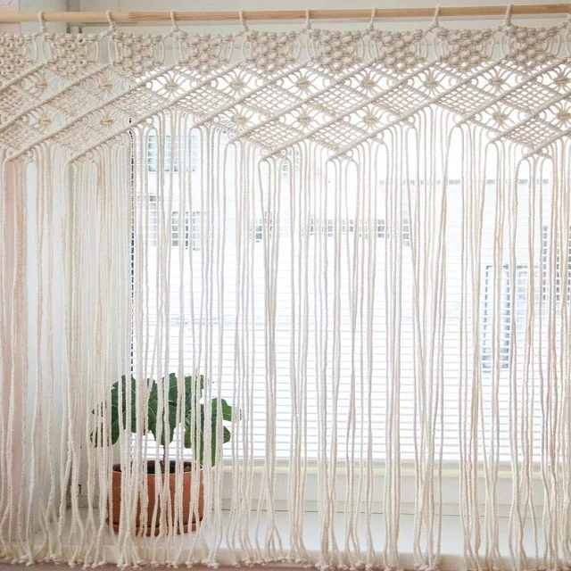 Cotton Macrame Door Curtain Wholesaler Manufacturer