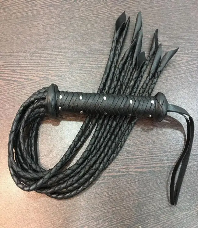 Flogger Shop Toys Cowhide Mini Floggers Male  Leather Whips Male play toys Game Play Spanking Floggers