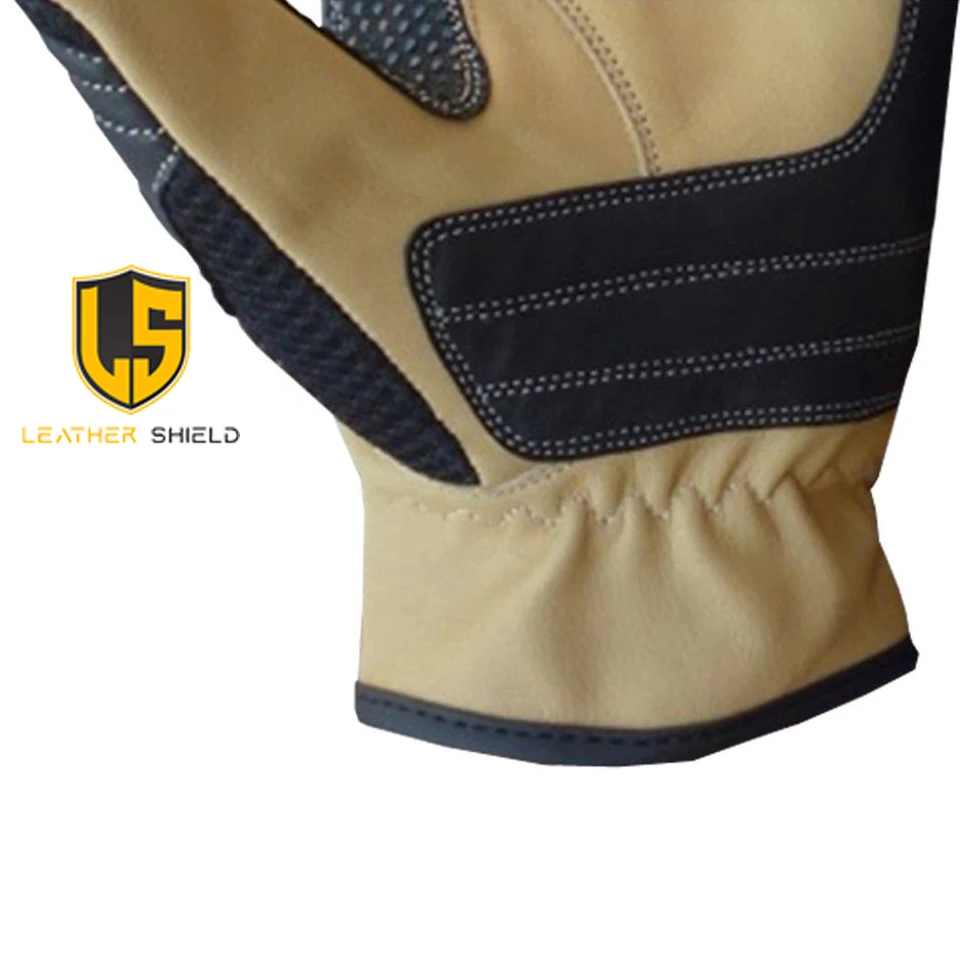 New style cow hide Genuine leather Racing gloves Pakistan Manufacturer and Exporter Germany 2022