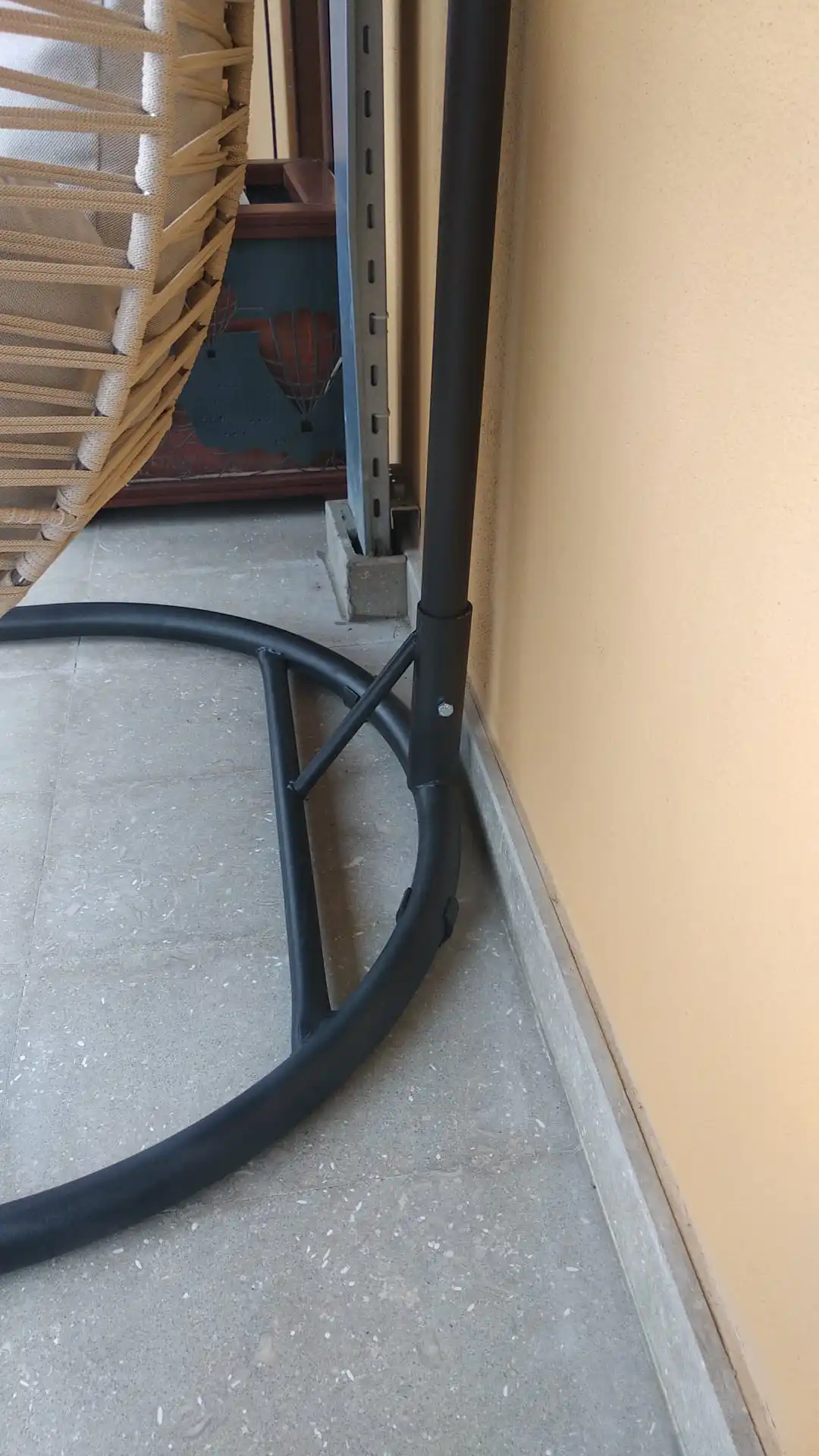 Made in Turkey European standards garden patio hammoch chair swing in egg shape made in Turkey used indoor and outdoor patio