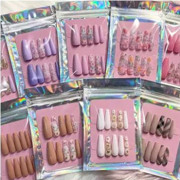 3d Mink Vegan Eyelash Tweezer Silk Faux Mink Synthetic False Lashes Fake Press On Nails Eyeliner Glue Pen Cosmetic Kit