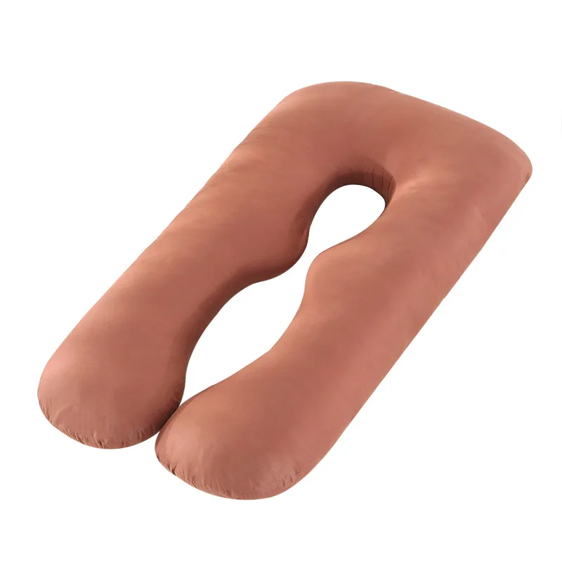 Various Shape Soft Surface Polyester Bamboo Customized Color Shredded Memory Foam Pregnancy Body Pillow For Women