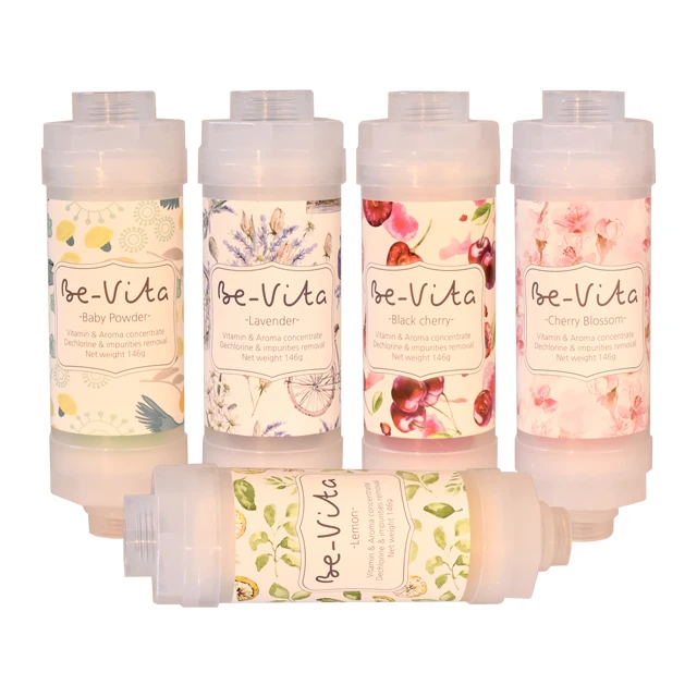 High Quality and Hot Selling Easy self installation non toxic material Test report Shower Vitamin Filter Bevita