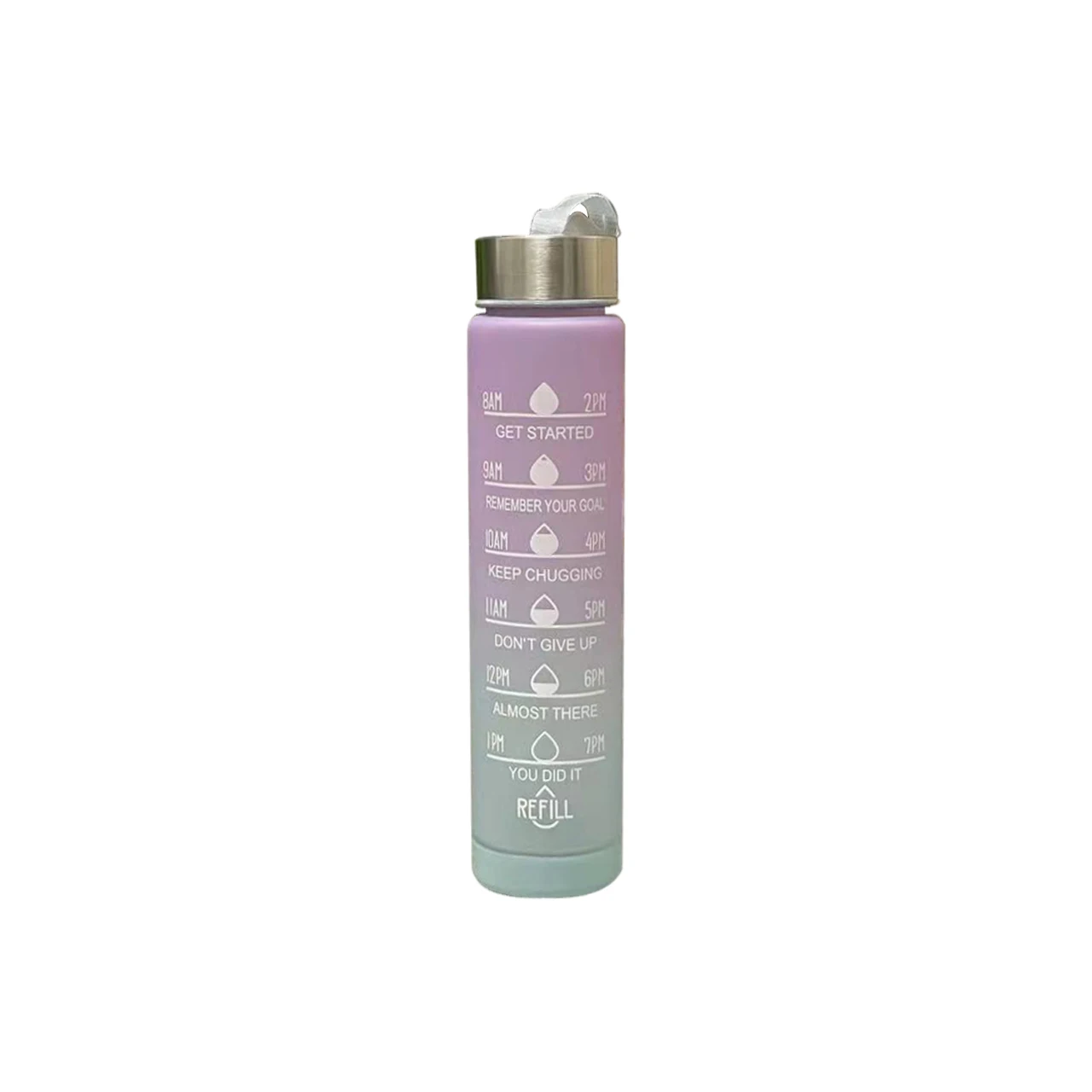 3pcs Botella Agua 2000ml 900ml 300ml water bottle termos Gym Water Bottle Set With Straw