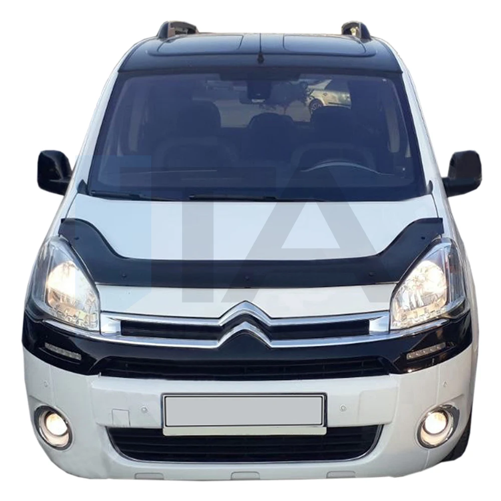 commercial van minivan berlingo furgon vehicle hood deflector bonnet protector guard plastic