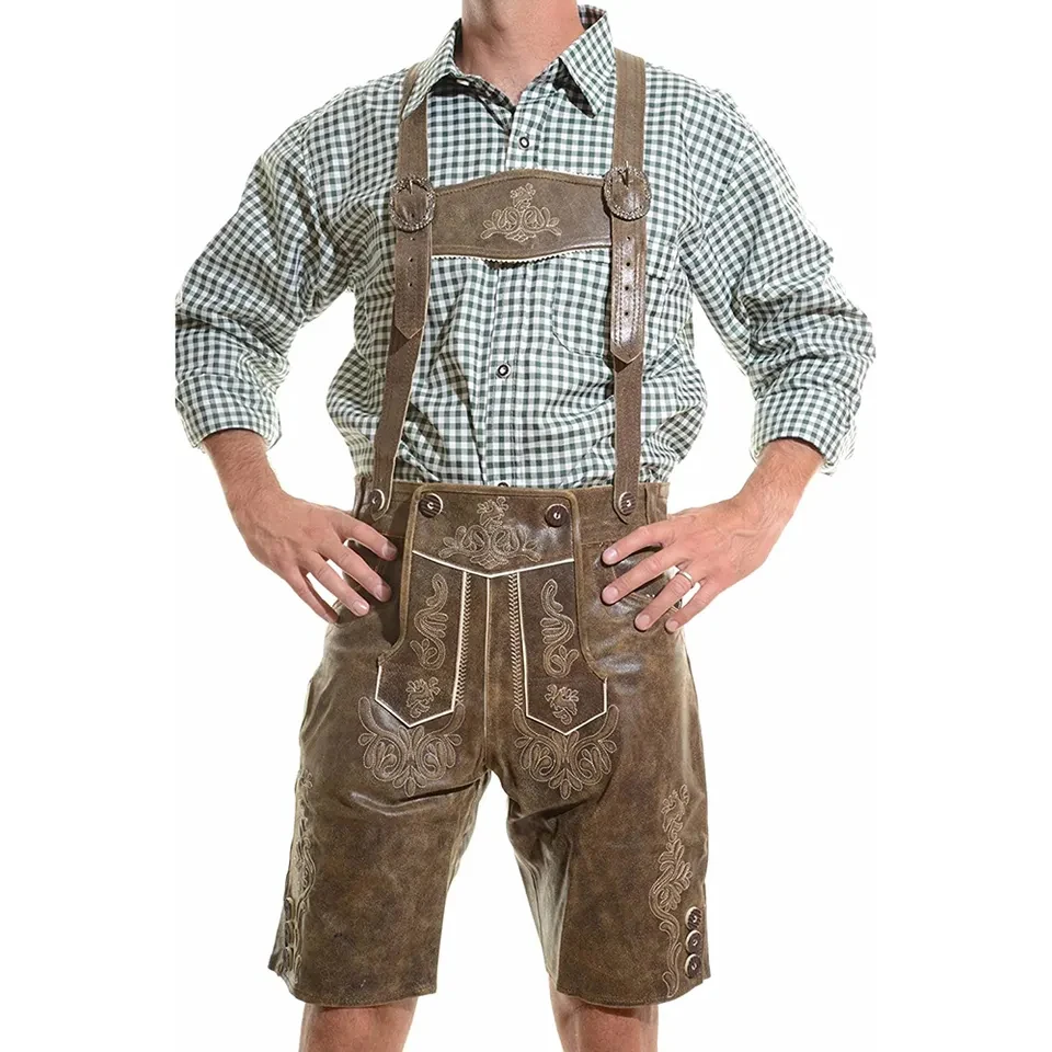 Good Quality Women Bavarian Shorts Composite Men Bavarian Lederhosen Oktoberfest Latest Shorts