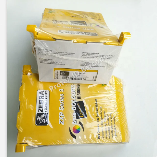 Ze bra  Printer Ribbons 800033-840 YMCKO Ribbon For Zebra ZXP7 Plastic Card Printers