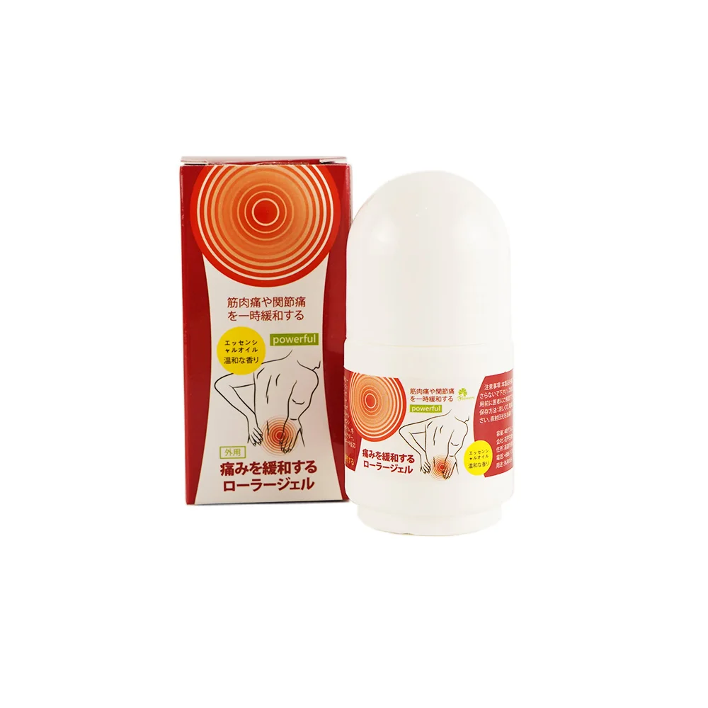 Natural pain relief herbal roll on oil for muscle and joint pain oil