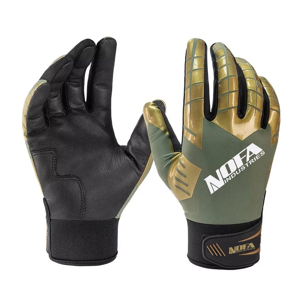 OEM Manufacturer Wholesale Custom Breathable Baseball Batting Gloves Good Quality Softball Batting Gloves