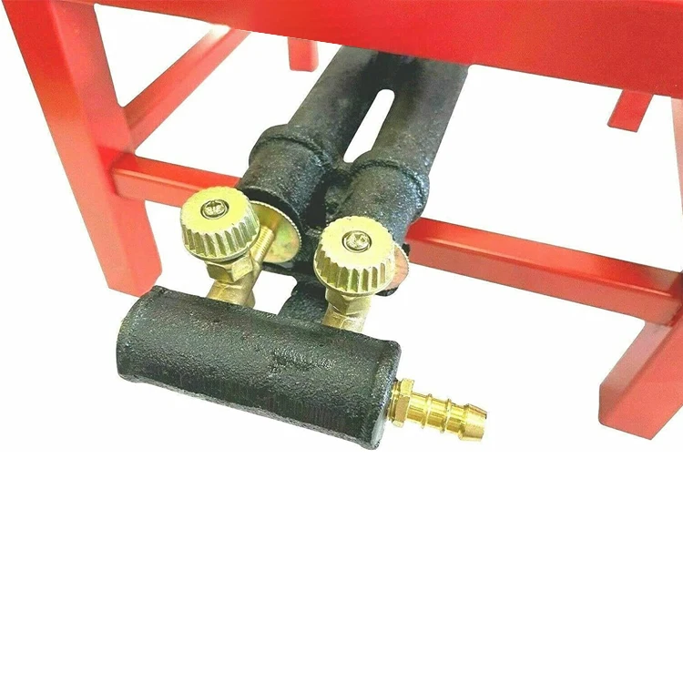 Heavy Duty 2 Button Single Cast Iron Burner LPG Gas Boiling Burner Catering Camping Stove Outdoor Party