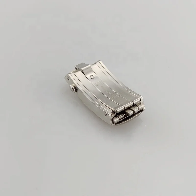 OEM/ODM High Quality 316L Stainless Steel Clasp Custom Logo Micro Extension Dive Watch Clasp