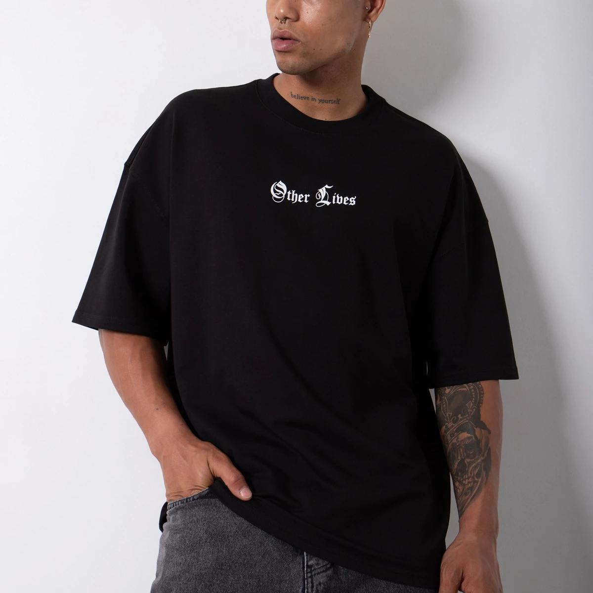 2023 Custom Printed 100% Organic Cotton Oversized T-Shirt Men Casual Urban Streetwear Camisas Algodon High-Quality OEM Item