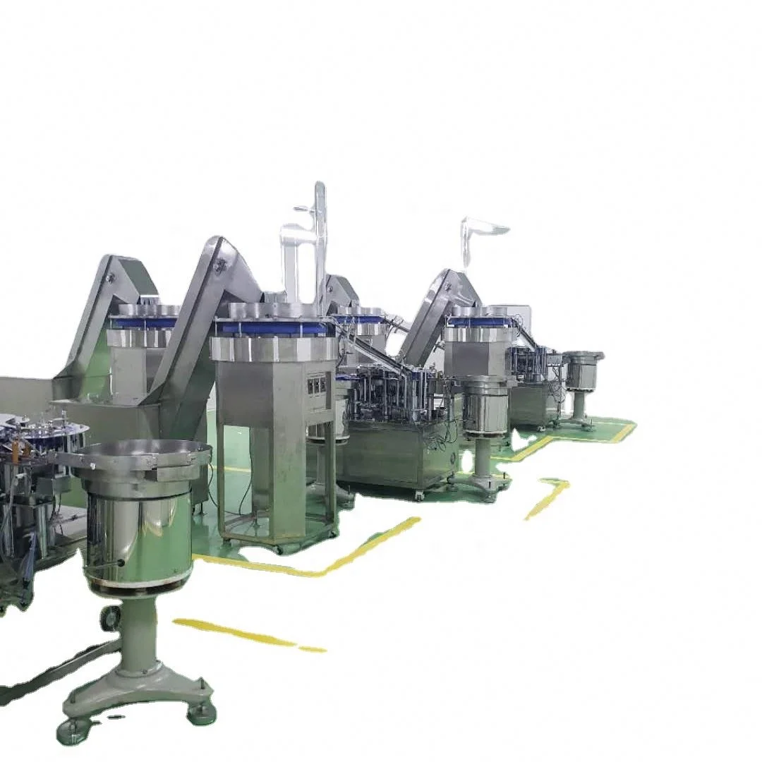 Hot Sales Full Automatic Self-destructing Syringe Making Machine with Discount / Syringe Filling and Packing Equipment