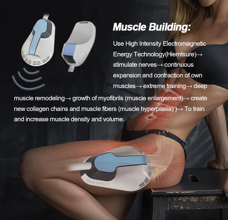 Muscle Building Weight Loss Ems Body Sculpt Machine Ems Slimming Skin Tightening Fat Burning Body Contouring Machine
