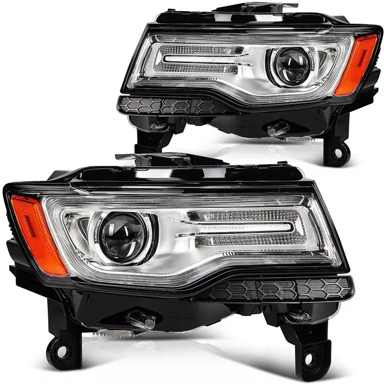 Factory price auto parts led headlight  Car Accessories For  Jeep Grand Cherokee HID Xenon 2014-2016