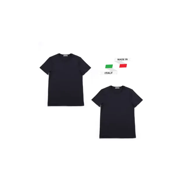 Made in Italy ODM High Quality Fitted tshirts for men custom printed shirt 100% Cotton Short Sleeve