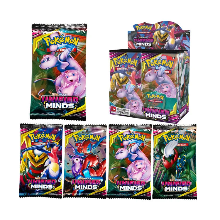 Pokemoned Mega Card Wholesale Poke Mon Game Card Poke Mon Playing Card for Kids 2023 Hot 360/324pcs 360pcs Plastic Box CMYK