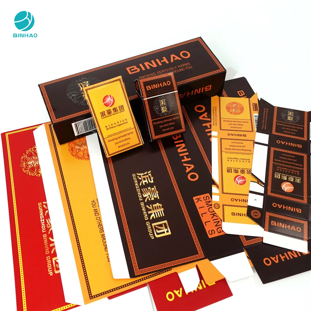 Упаковка сигарет материалы табачные Чехлы печать
