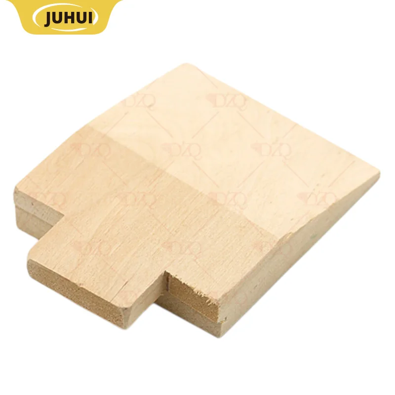 Jewelry Craft Bench Block, Pure Solid Wood Insert Block, Square Wooden Block Workbench for Goldsmithing Tools