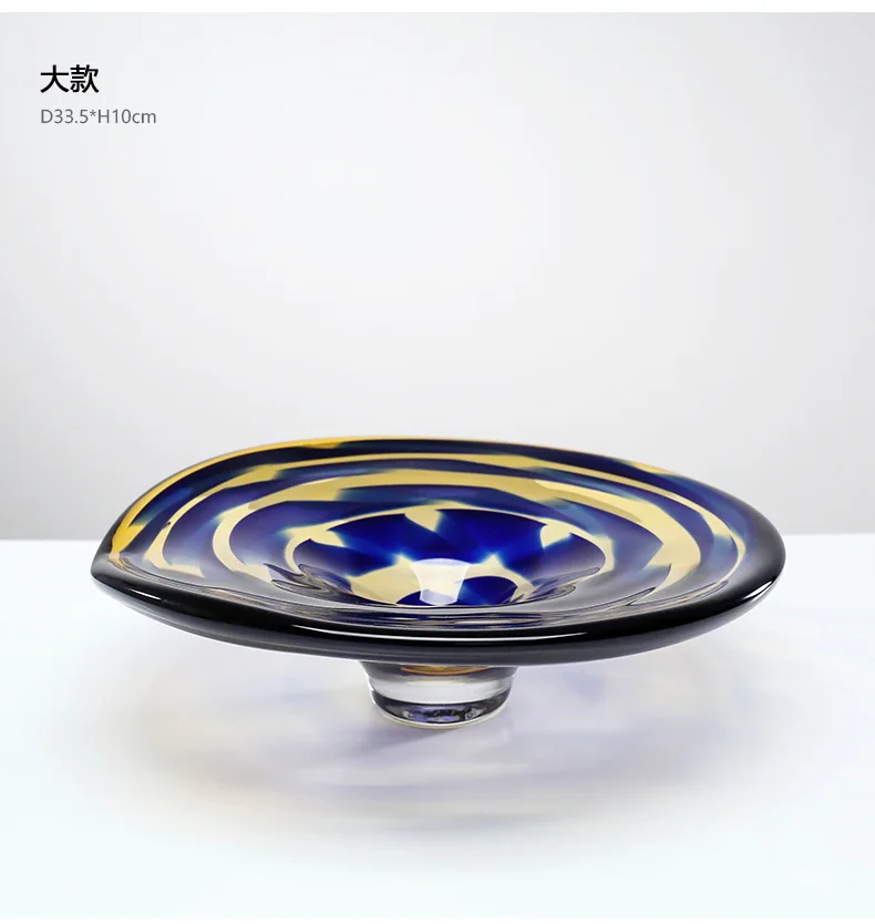 european style decorative party dinner candy dish glass fruit plate