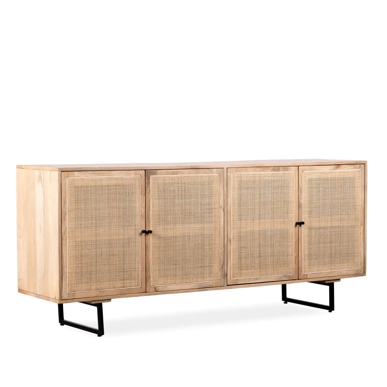 4 door rattan cabinet Wooden Sideboard India Industrial & Vintage Sideboard Jodhpur Industrial Furniture