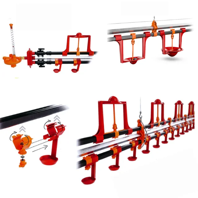 Best Quality Poultry Drinking Line Nipple Drinking Line For Poultry Permit A Correct Calibration Of Water Vietnam Manufacturer