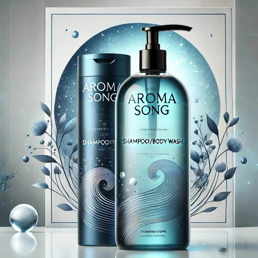 Private Label Sea Salts 100 ml Hair Care Set Organic Body Wash Bath Gel Nourishing Repairing Shampoo Conditioner Hair Care