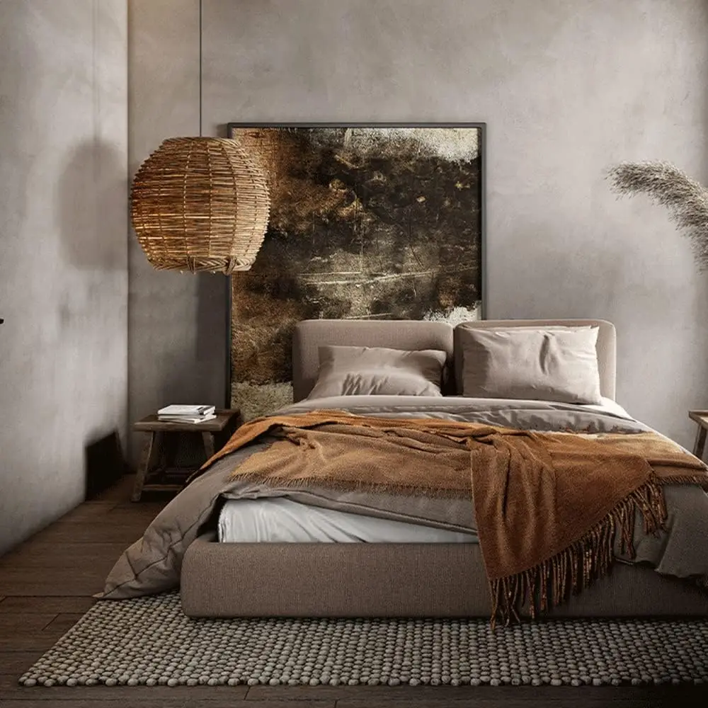 9 Style Wicker Rattan Bamboo Crafts Lamps Shades & Covers Woven Indoor Hanging Lampshade Wooden Chandelier & Pendant Lights