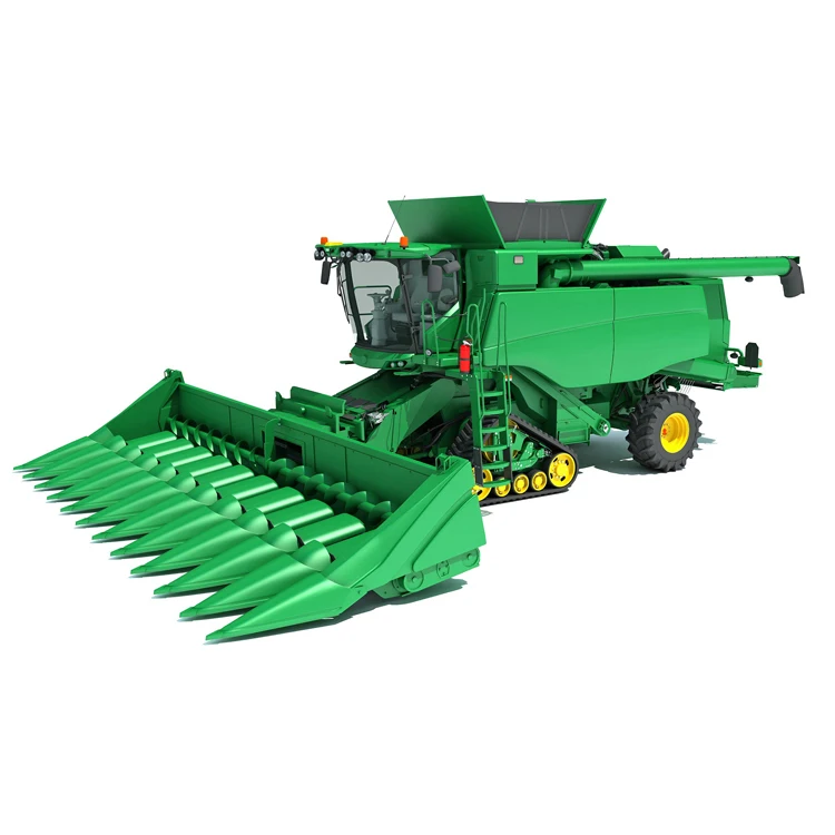 Fairly Used Agriculture Machinery Combine Harvester For Rice And Wheat Cheap Combine Harvester