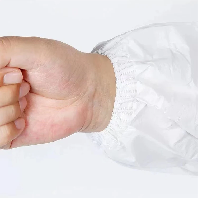 Disposable PP SMS Sleeve Cover Plastic Nonwoven Sleeve Oversleeve Arm Cover