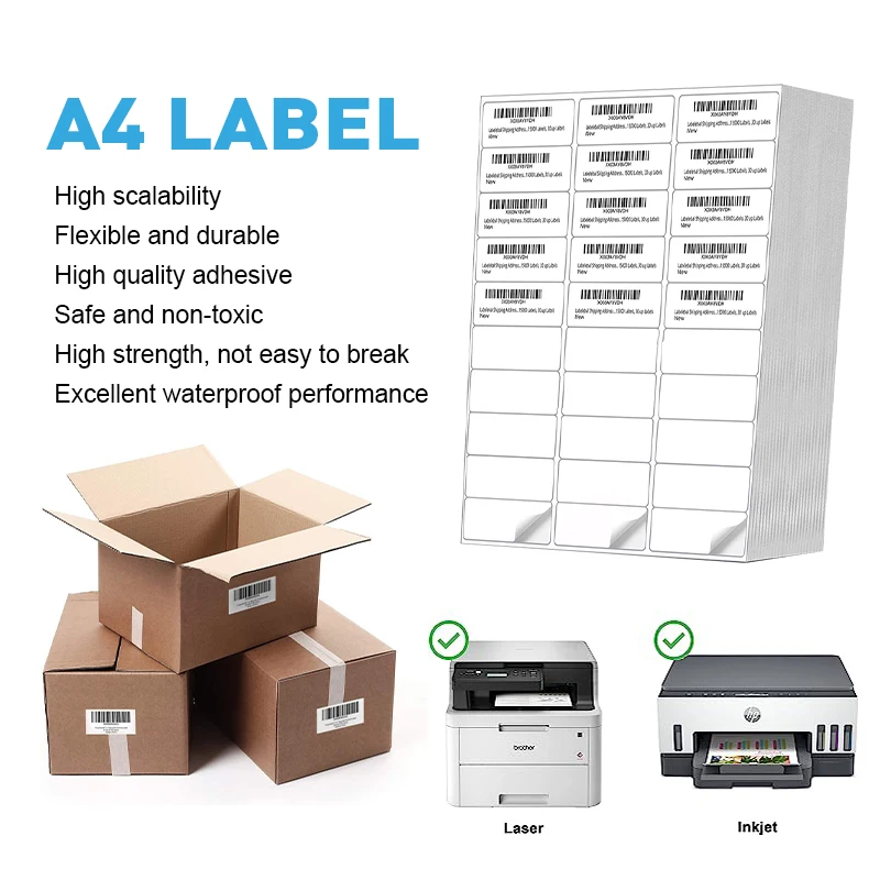 A4 Laser and Inkjet Labels
