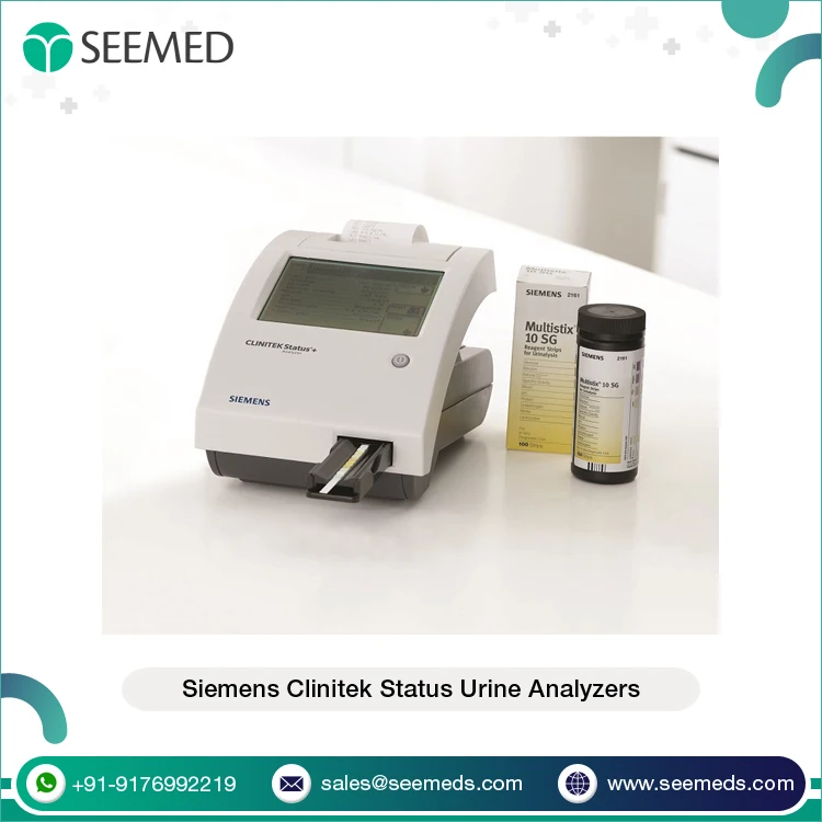 Easy to Use and Convenient Fast and Accurate Result Medical Grade Semi Automatic Siemens Clinitek Status Urine Analyzers
