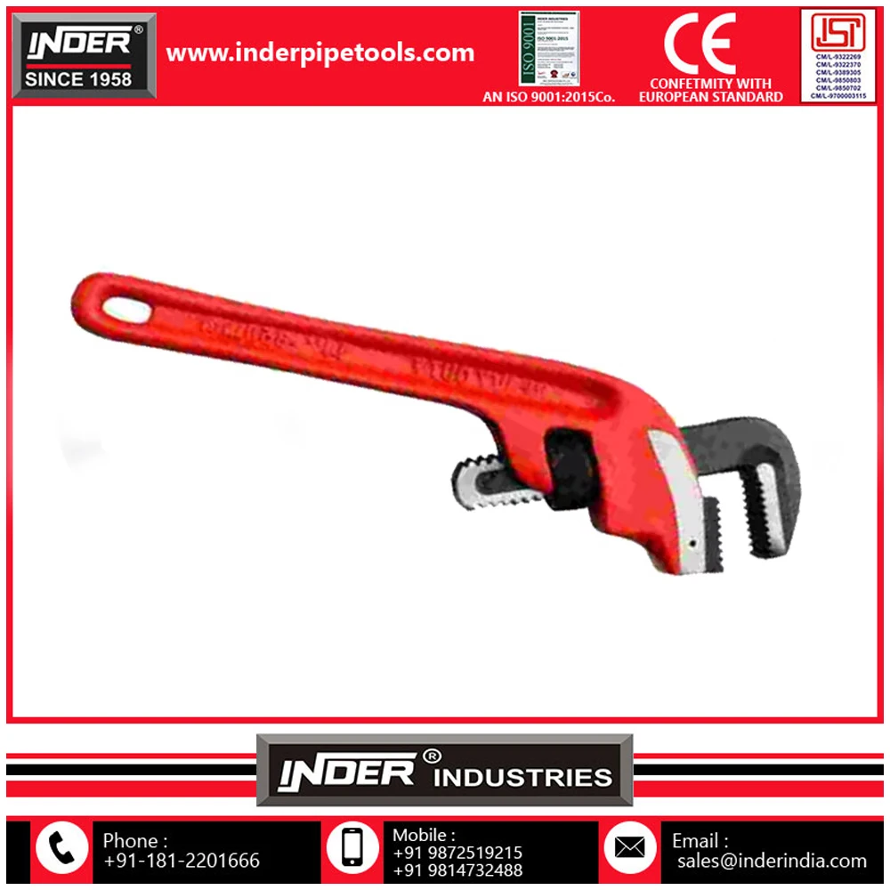 High Quality Hot Selling Super Heavy Duty Pipe Wrench Industrial Grade Plumbing Tools