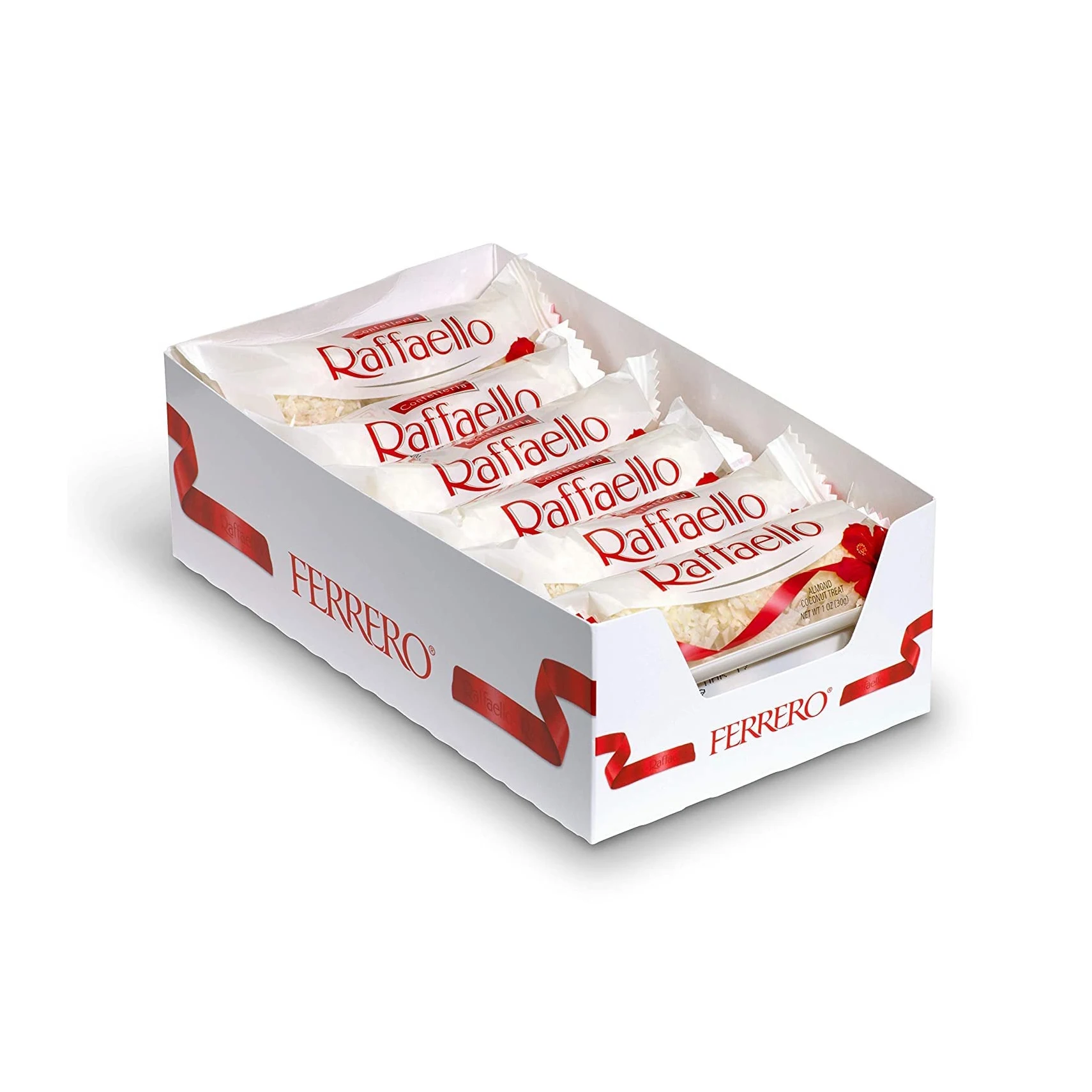 Шоколад Ferrero Raff aello готов к экспорту