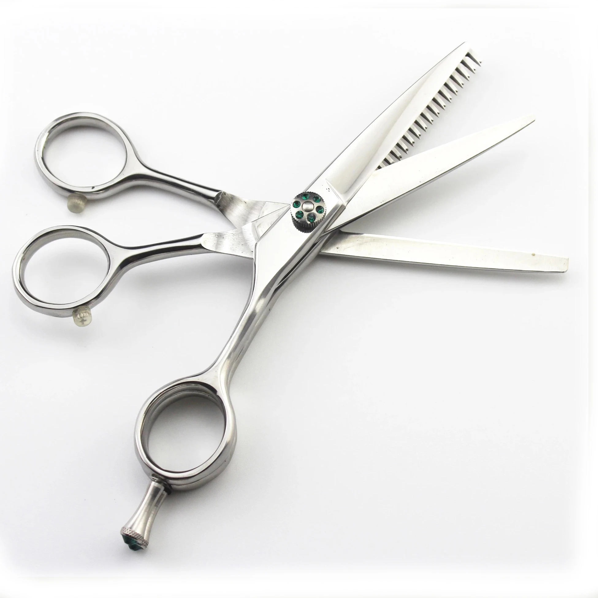 Pink Set of Professional Hair Shears - Includes Cutting and Thinning Shears - Hair Cutting Shears for Professionals & Beginners