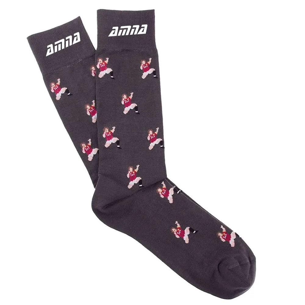 OEM Service Sports Socks Screen Printed Best Quality Custom Design Stylish Socks Made in Pakistan