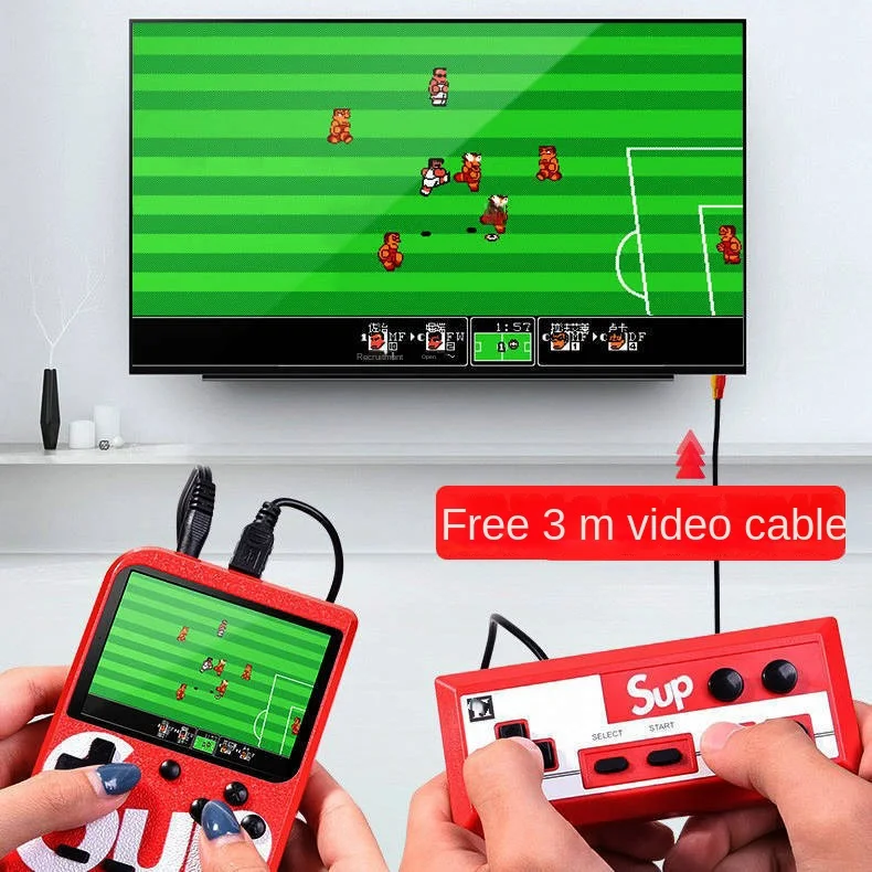 Boys 500 In 1 Mini Portable Sup Retro Video Game Console Cheap Handheld Gamebox Consola Game Box 8 Bit Classic Color Screen