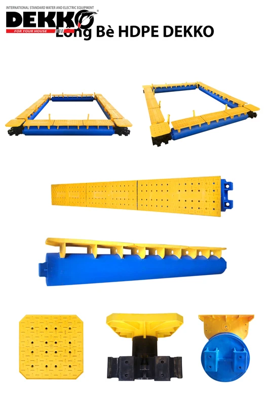 DEKKO Hdpe трубы сельскохозяйственное оборудование индивидуальный вьетнамский поставщик квадратная клетка для рыбы одиночная плавающая ферма высокая